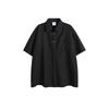 Camisa de manga corta de verano REALSPACE, de diseñador de nicho, de marca de moda, estilo retro, de color sólido, para hombre y mujer, SC61