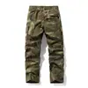 [Ropa Berlín] 2025 Nuevos Pantalones Cargo Camuflados de Verano Sueltos Rectos Versátiles Pantalones Casuales para Hombre