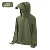 Ropa de Protección Solar para Mujer UPF50+ Protección UV Transpirable Sensación de Hielo Ropa de Protección Solar para Hombre Ropa de Protección Solar de Seda de Hielo para Mujer Verano