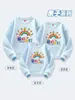 Lo Mejor de Nosotros para el Inicio del Ciclo Escolar, Uniformes para la Clase de Actividad Escolar de Estudiantes de Primaria y Secundaria, Ropa Familiar, Sudaderas de Cuello Redondo y Camisetas de Manga Larga para Otoño e Invierno