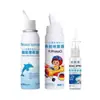 Dispositivo de Aerosol Nasal de Agua de Mar Fisiológica Personalizado OEM, Aerosol Nasal de Agua de Mar con Sal Marina Médica para Rinitis y Picazón Nasal para Niños y Bebés