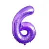 Globo Digital de Papel de Aluminio de 40 pulgadas Forma de Set de Cumpleaños Suministros de Decoración para Fiestas Globos con Números de Cumpleaños Venta al por Mayor
