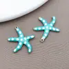 Acero Inoxidable Goteo de Aceite Serie Oceánica Pulpo, Delfín, Estrella de Mar, Cangrejo Colgante Arete Collar DIY Accesorios de Joyería