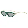 Gafas de Sol Cat Eye de Moda para Comercio Exterior Europeo y Americano Sensación de Alta Gama Mismo Estilo que las Celebridades de Internet INS 2026 Nuevas Gafas de Sol Ovaladas con Nudo de Cuerda