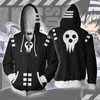Novo Moletom com Capuz Shihun Designer Estilo Comércio Exterior Estampa Digital 3D Jaqueta de Moletom com Capuz Cosplay de Anime