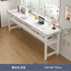 Mesa de Computador Longa Estreita Contra a Parede Retangular Simples Moderna para Quarto Escritório Estudo