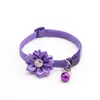 Suministro spot nuevo 1.0 collar de flor de campana para mascotas collar para perro collar para gato joyería