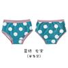 Ropa interior infantil N002, venta al por mayor, pantalones de algodón de primavera a la moda para niños, pantalones cortos de algodón con lunares grandes y triángulos para niños y niñas.
