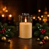 Luces de vela electrónicas de Navidad, decoraciones para el hogar y fiestas navideñas, iluminación ambiental, decoraciones para bodas y hoteles, velas LED