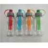 Productos de comercio exterior transparente Taza de hielo con forma de cintura de 1000 ml Taza de carámbano de 800 ml Botella deportiva de plástico de 600 ml