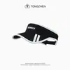 Visera Deportiva para Mujer, Gorra de Béisbol Abierta de Verano, Sombrero de Sol Protector Solar, Gorra de Color Bloqueado para Cola de Caballo al Aire Libre