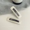 Pinza para el Cabello con Flequillo Nuevo 2026 para Mujer Estilo Coreano Pinza Recta para Flequillo Delgado Pinza de Alto Nivel para el Lado Accesorios para el Cabello Pasador