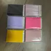 Pincel para Delineador de Ojos Desechable con Mango de Cristal Pelo de Nylon Pluma Sombra Gusano de Seda Delineador de Ojos Ultra Fino Delineador de Labios Herramienta de Belleza