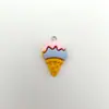 Acessórios de joias de resina com tema de sorvete: Colares, pulseiras, pingentes, chaveiros e pingentes para capas de celular DIY