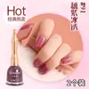 Nuevo gel de esmalte de uñas de nueve colores, serie de colores nude, nuevo juego de esmaltes de uñas de moda, juego completo de esmaltes de uñas