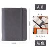Mini Cuaderno de Hojas Sueltas Portátil de Cuero A8 con Páginas Interiores Reemplazables, Cuaderno de Sellos de Hojas Sueltas Planificador M5, Cuaderno de Bolsillo