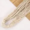 Banda elástica redonda de 0.8-2.0 mm, cordón elástico de látex colorido para joyería, manualidades hechas a mano y pulseras