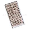 Manshu 3.5cm Mini Jabón de Flor de Rosa Despertar Pequeño Jabón de Flor de Rosa Ramo Inmortal Cubierta de Vidrio Material DIY