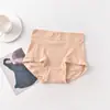 Ropa Interior de Algodón Puro para Mujer, Cómoda de Tiro Bajo, Sin Costuras, Transpirable, Bragas de Cintura Alta con Lazo para Estudiantes