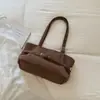 Bestseller de comercio electrónico transfronterizo: bolsa tote retro de gran capacidad para mujer, una opción elegante y única para el commute, y un bolso de hombro a la moda