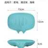 Porta Sabonete Criativo em Silicone em Forma de Pente Drenagem Superior Saboneteira Resistente a Quedas Porta Sabonete em Silicone