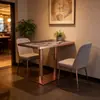 Tienda Sencilla de Té con Leche, Cafetería, Juego de Mesa y Sillas, Restaurante Temático Occidental, Pastelería, Restaurante de Hot Pot, Sofá para Stand Comercial
