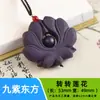 Collar Tradicional de Cuentas de Incienso para Mujer, Una Pieza con Colgante Tallado de Zorro y Etiqueta de Incienso, Adecuado para Reventa