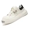 Zapatillas casuales para hombre, nuevo modelo de otoño, zapatos derby de punta abierta, zapatos casuales para hombre de suela gruesa para ir al trabajo al aire libre, punta ancha