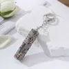 Amazon Diamante Creativo Más Vendido Llavero para Embotezar Perfume de Relleno Inferior para Niña Portátil Cinturón 5ml