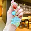 Nuevo Llavero de Perro Pudín Lindo de Acrílico Sanrio Adorno de Animales DIY Colgante Adorable de Cachorro