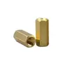 Coluna Hexagonal de Cobre de Passagem Dupla M5*10, Distância Lado a Lado 7. Processamento Personalizado, Processamento de Desenho, Processamento de Amostra, Promoção de Novo Produto Mais Vendido