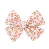Amazon transfronterizo tela de color sólido estampada lazo pasador para el pelo de niño clip para flequillo accesorios para el pelo de niño pasador 3628