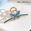 Novo Modelo 2026 Presilha de Cabelo Borboleta Ultra-Fada com Toque de Luxo, Grampo para Mulheres, Acessório de Cabelo para a Parte de Trás da Cabeça, Ornamento de Cabelo com Presilha de Tubarão