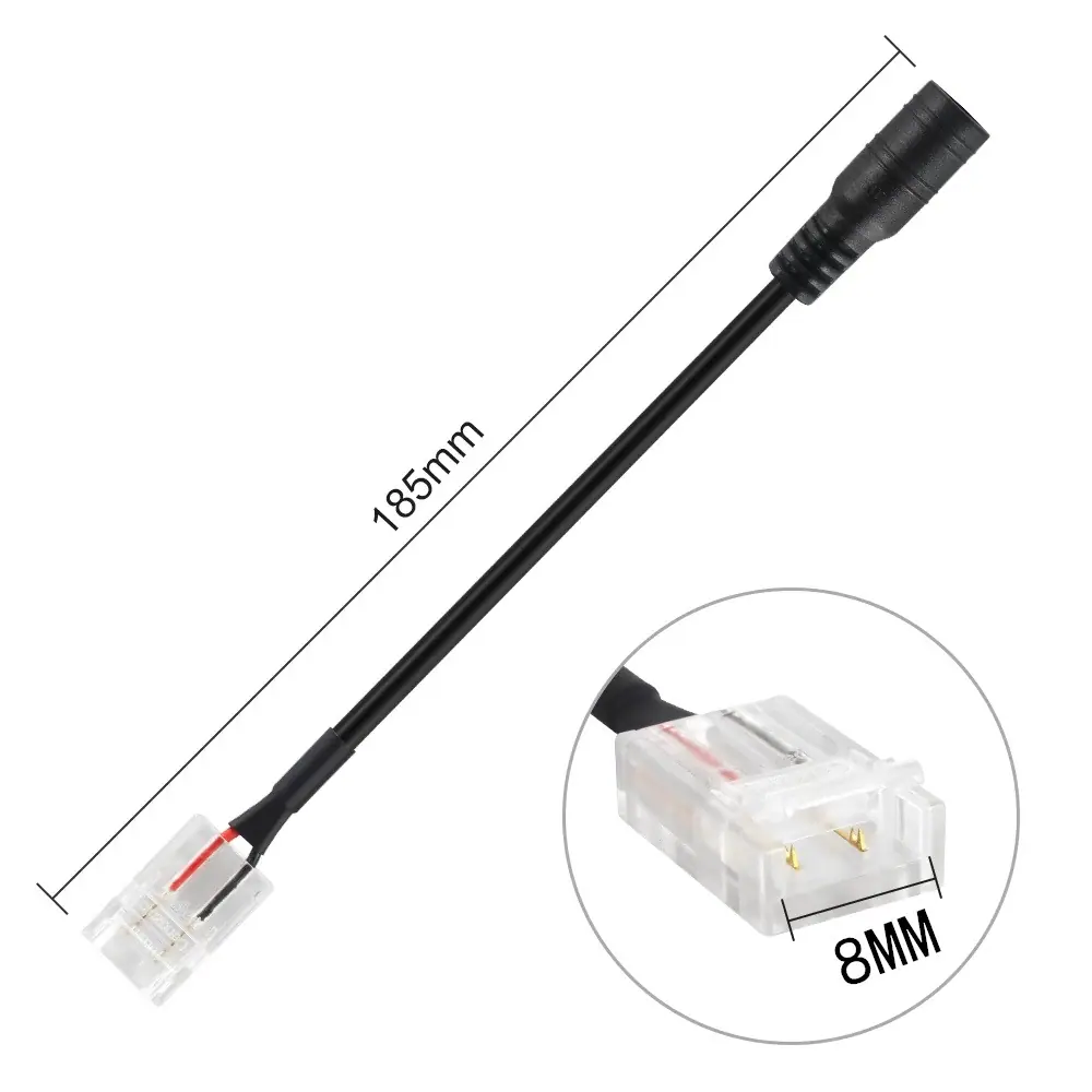 5-10Pack-2Pin-8mm-10mm-Connect