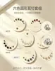 Par de Brincos Simples e Estiloso, Mini Acessórios de Orelha Compactos para Mulheres, Múltiplos Conjuntos, Versátil para Uso Diário, Fornecimento Atacadista de Brincos