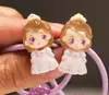 Gomas para el Cabello de Dibujos Animados Lindas que Brillan en la Oscuridad para Niñas de 3 a 6 Años, Bandas Elásticas Hilo de Alta Elasticidad Venta al por Mayor