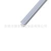 Vendas Diretas da Fábrica Perfil Extrudado Placa de Madeira Acabamento Plástico Acabamento de Borda Macio em T Dourado de 3mm Leve