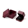 Caja de Joyería Kajia de Estilo Europeo de Alta Gama con Patrón Octogonal con Borde Dorado para Anillos, Colgantes y Joyería, Caja de Regalo para Empaque
