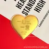 Dia dos Namorados Chinês 520 Dia dos Namorados 999 Ouro Puro Série Amor Moedas de Ouro Conjunto Requintado Atacado