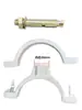 Accesorios para Tuberías de Drenaje de PVC Liansu Junta Abrazadera para Extracción de Tubería Abrazadera Colgante Abrazadera para Tubería con Clavo Abrazadera para Tubería de Acero Inoxidable
