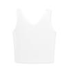 Camiseta de baixo feminina de seda gelada, usável dos dois lados, roupa íntima de verão fina, solta, cor da pele, anti-exposição, tamanho plus, top sem mangas