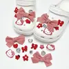 Zuecos Lindos y de Moda Estilo Ins Accesorios DIY Hebillas de Zapato Desmontables Flor de Zapato de Ballet Dibujos Animados 3D Accesorios