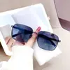 Gafas de sol polarizadas estilo ins europeo y americano, tendencia para hombre, gafas de sol degradadas, gafas de sol con protección UV para mujer, venta al por mayor