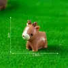 Nuevo producto transfronterizo: Figuritas de búho y ardilla en miniatura para crear paisajes de jardín, adornos decorativos DIY, accesorios colgantes y piezas decorativas pequeñas