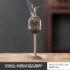 [Venta Caliente Transfronteriza] Nuevo Ventilador Calado Estilo Chino Calabaza Pluma Pipa Quemador de Incienso Pequeño Quemador de Incienso Xiangyun Pequeño Quemador de Incienso Adornos