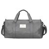 Bolso de Viaje de Cuero PU para Hombre Bolso de Mano de Viaje Gran Capacidad Hombro Único Cruzado Bolso Boating Bolsa de Equipaje Separación Seca y Húmeda Saludable