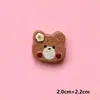 Nuevo Set de Gatito Lindo Accesorios de Resina DIY Accesorios para el Cabello Pinzas para el Cabello Llaveros Charms para Zapatos Materiales Venta al por Mayor
