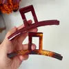 Han Rui Amazon Pinza Recta de Garra de 13 cm Pinza para el Cabello de PC para Mujeres con Cabello Grueso, Pinza de Tiburón para la Parte Posterior de la Cabeza Accesorio para Peinar el Cabello