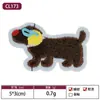 Parches Bordados de Perros Lindos de Venta Caliente Transfronterizos para Decoración de Ropa, Parches para Reparar Agujeros, Accesorios para Prendas, Parches Decorativos DIY para Bolsas