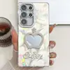 Funda para Teléfono Móvil Espejo Electroplateado IMD Adecuada para Huawei Mate60 Espejo de Corazón P70 Película para Lente P70Pro Estilo Juvenil